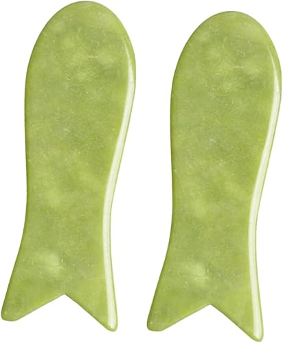 Miniatura 1 de FRCOLOR 2pcs Tendon Scraping Board Beauty Spatula Beauty Tools Facial Massager Roller Horn Guasha Board Body Massage Body Gua Sha Scarping Tool