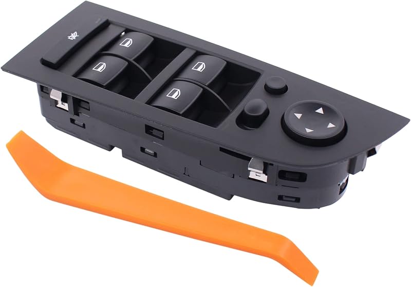 Interruptor do vidro elétrico dianteiro esquerdo MOTOKU para BMW Série 3 e M3 – 1 unidade