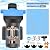 YEEHEMES Water Pressure Booster Pump 110V AC with Brass Connector, Upgrade 5.5 GPM 55PSI RV Water Pump for Agriculture Marine Motorhome Camper