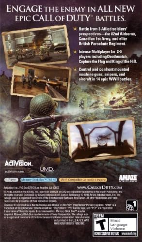 Image of Call Of Duty: Roads To Victory - Sony PSP (Renewed)