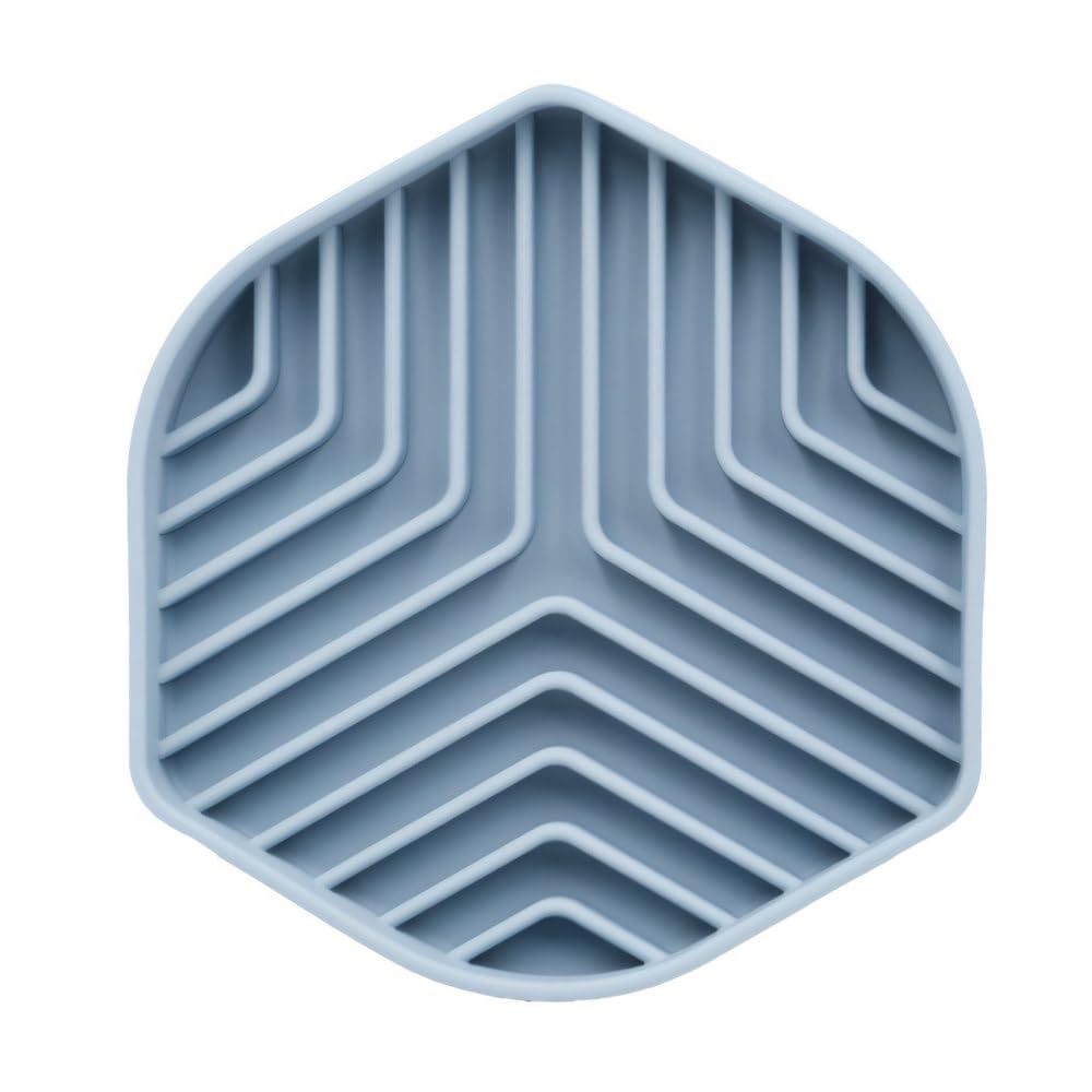 Anti Schling Napf Hunde, Futternapf aus Silikon, rutschfest Langsam Futterautomat Hundenapf für Hunde und Katzen