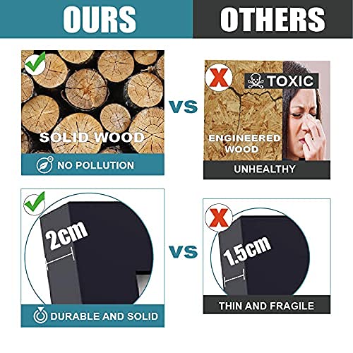 Beyond Your Thoughts 11"X14" Real Wood + Real Glass (Hang/Stand) Black Picture Photo Frame With Matted For 8"X10" Or 9"X12" Photo For Wall And Table Top-Mounting Hardware Included(1 Pack) #TOP2