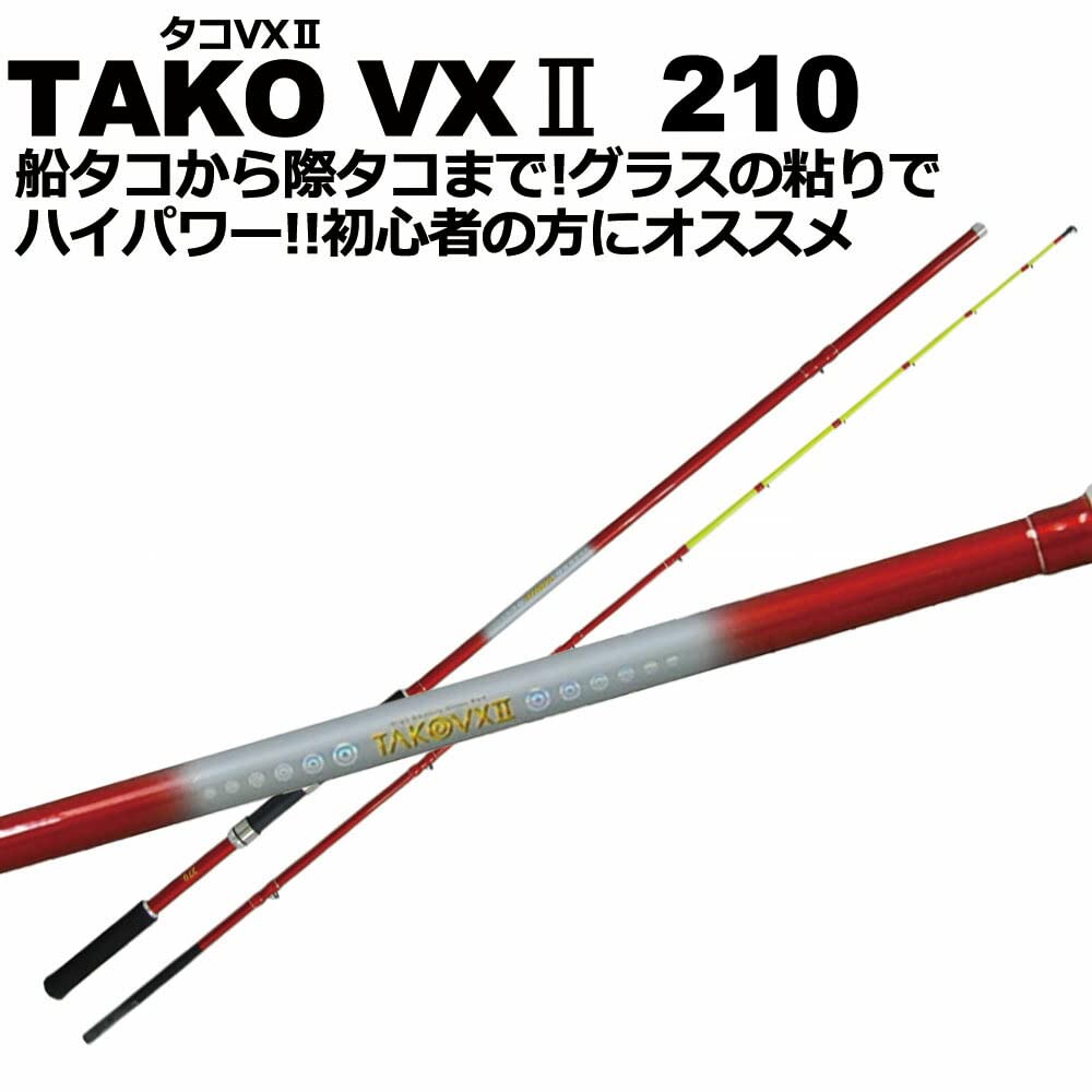 Amazon | タコ釣り 入門 セット 「タコVX2 210 ＆ タコ専DX TSD4000