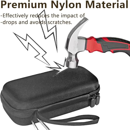 Image of M.G.R.J Carrying Case for DJI Osmo Mobile 8, Osmo Mobile 7P / 7 Gimbal Stabilizer, Travel Portable Bag for DJI Osmo Mobile 8 | 7P | 7 | SE Accessories (Hard|EVA|Black) (DJI Gimbal Not Included)