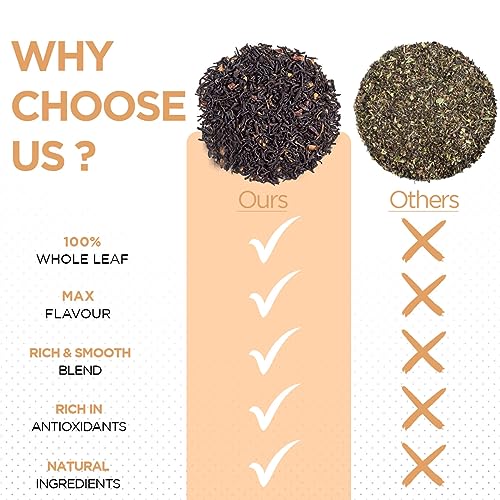 Image of CHAYAM Creme Brulee Black Teabags | Vanilla Caramel Blend with Hazelnut & Cocoa Nibs | 20 Pyramid Tea Bags | Indulgent Dessert Tea | Zero Calorie & No Added Sugar | 100% Natural