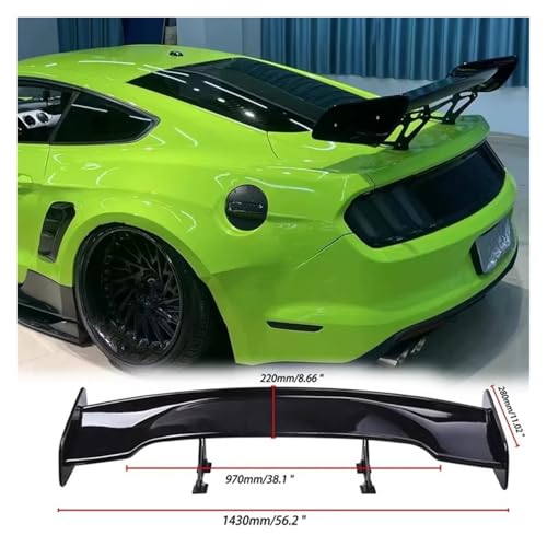Becquet pour Mustang 2013 2014 2015 2017 aileron arrière diffuseur ABS carbone