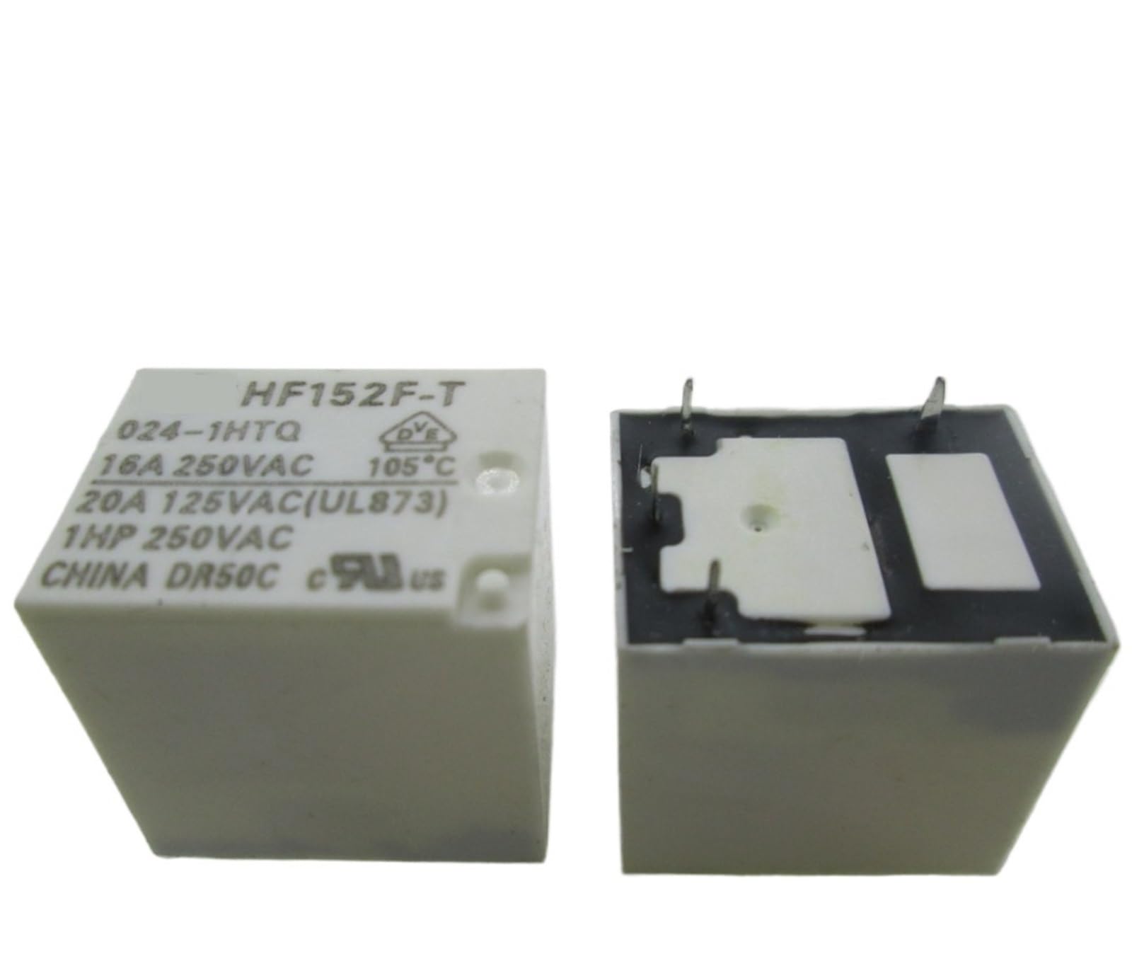 Relais HF152FT-024-1HTQ 24V pour réparer le système de chauffage et de ventilation