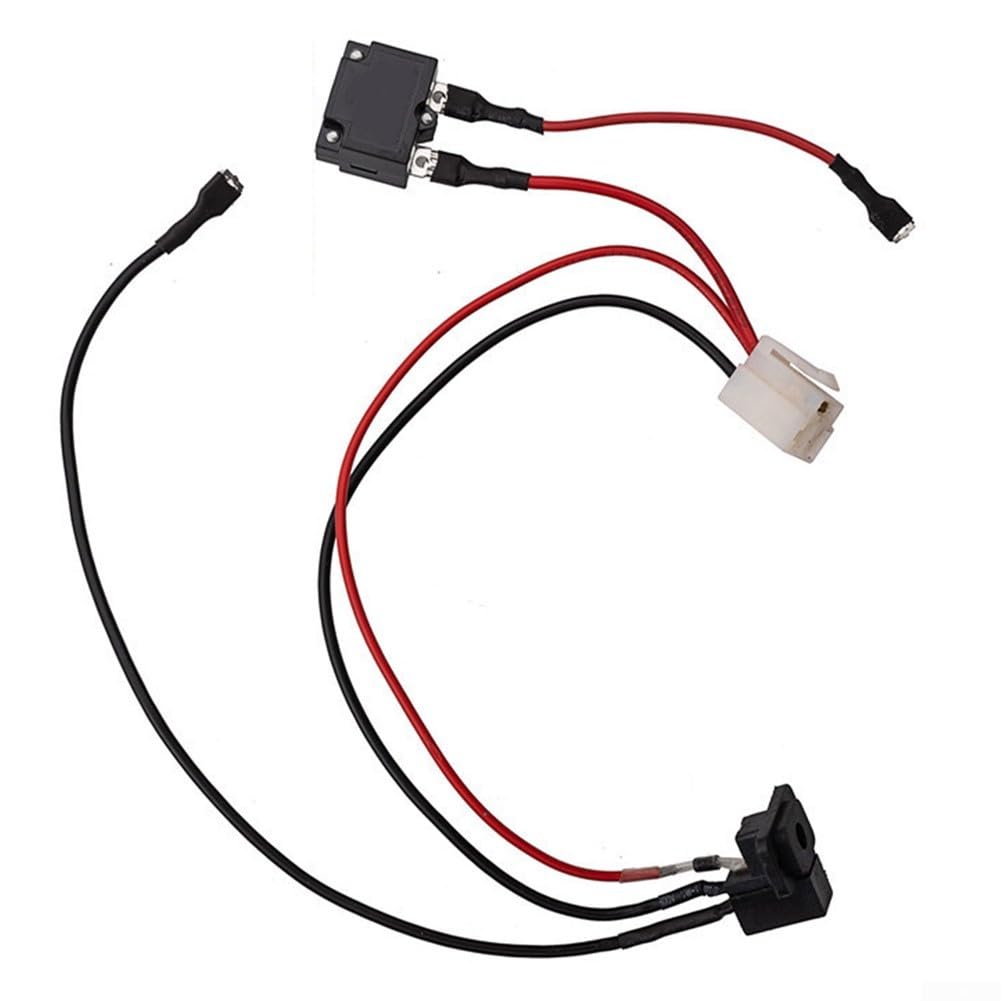 Interfaz de cargador de coche eléctrico para niños, caja fuerte y enchufe para modelos de 6 V, 12 V, 24 V (A)