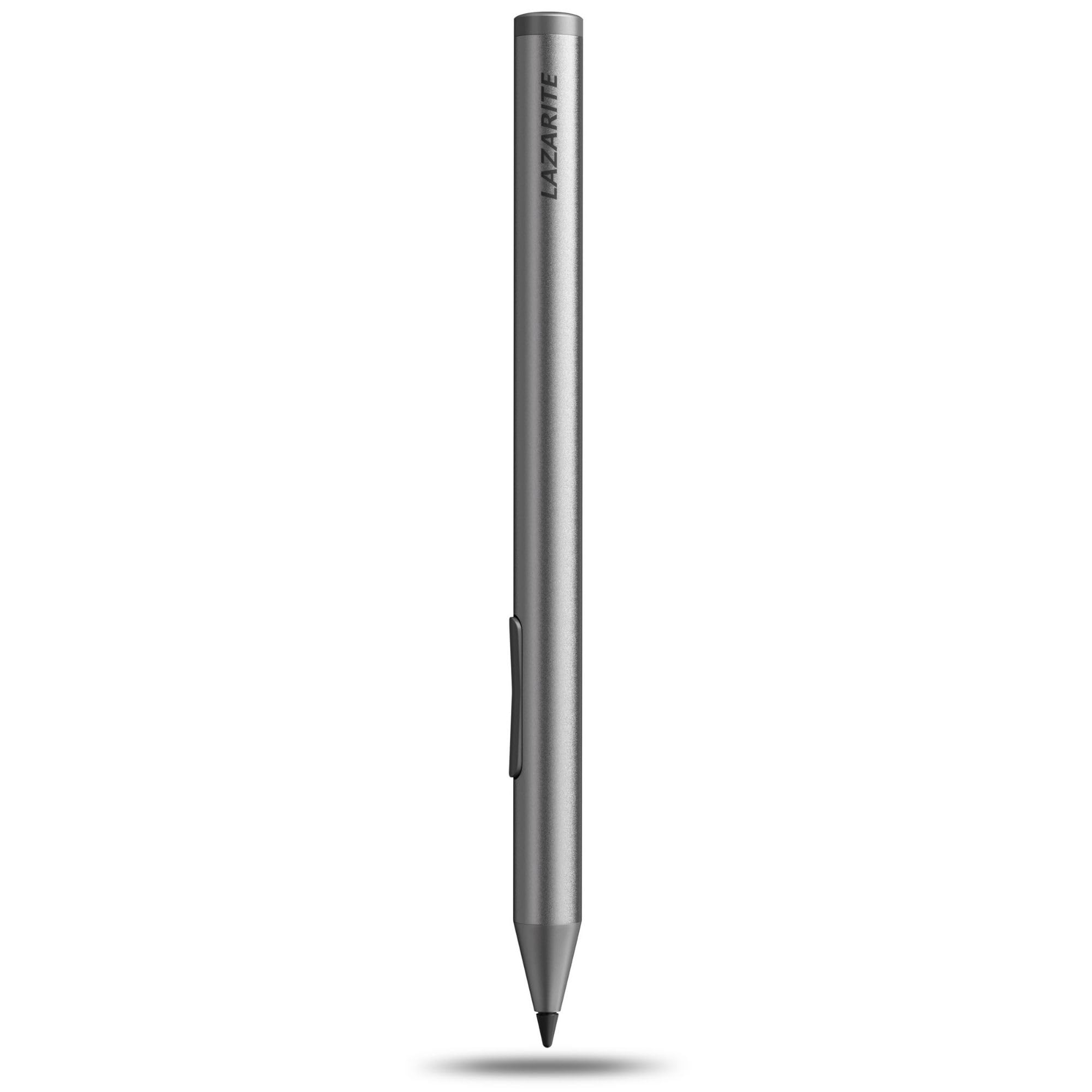 LAZARITE Lápiz capacitivo M2 para Surface/Dell/HP/Lenovo Chromebook, protocolo 4 en 1 (MPP/AES/WGP/USI), presión 4096, soporte de inclinación, lápiz digital de batería 1000H
