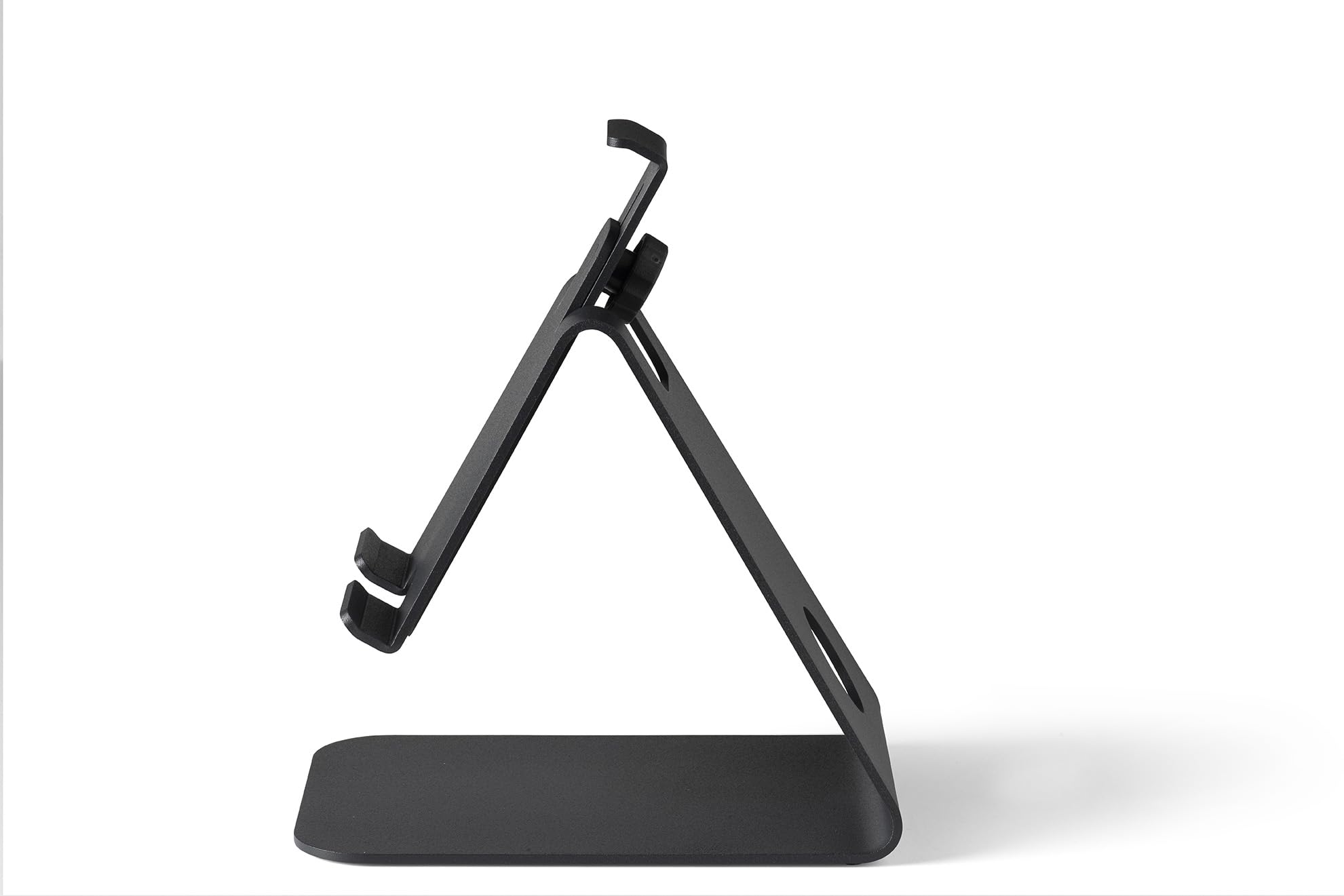 Supporto per Tablet da Scrivania Supporto Universale per iPad & Tablet da 8–13 Pollici – Stand in Metallo Robusto per Ufficio, Cucina & Smart Working – Nero
