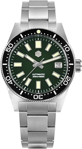 San Martin Montre pour homme 62 mas SN007GB, 39 mm 20 Bar…