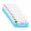 Mother Sparsh 99% Pure Water (Unscented) Baby Wipes I Natural Plant Made Fabric - Super Thick I 72 pcs/Pack - Pack of 12