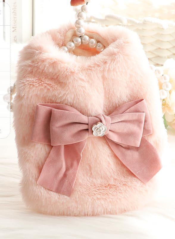 Vestido Princesa para Perros Pequeños Rosa S miniatura 2