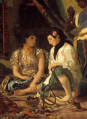 Affiche Les Femmes d'Alger de Delacroix pour Déco Bohème