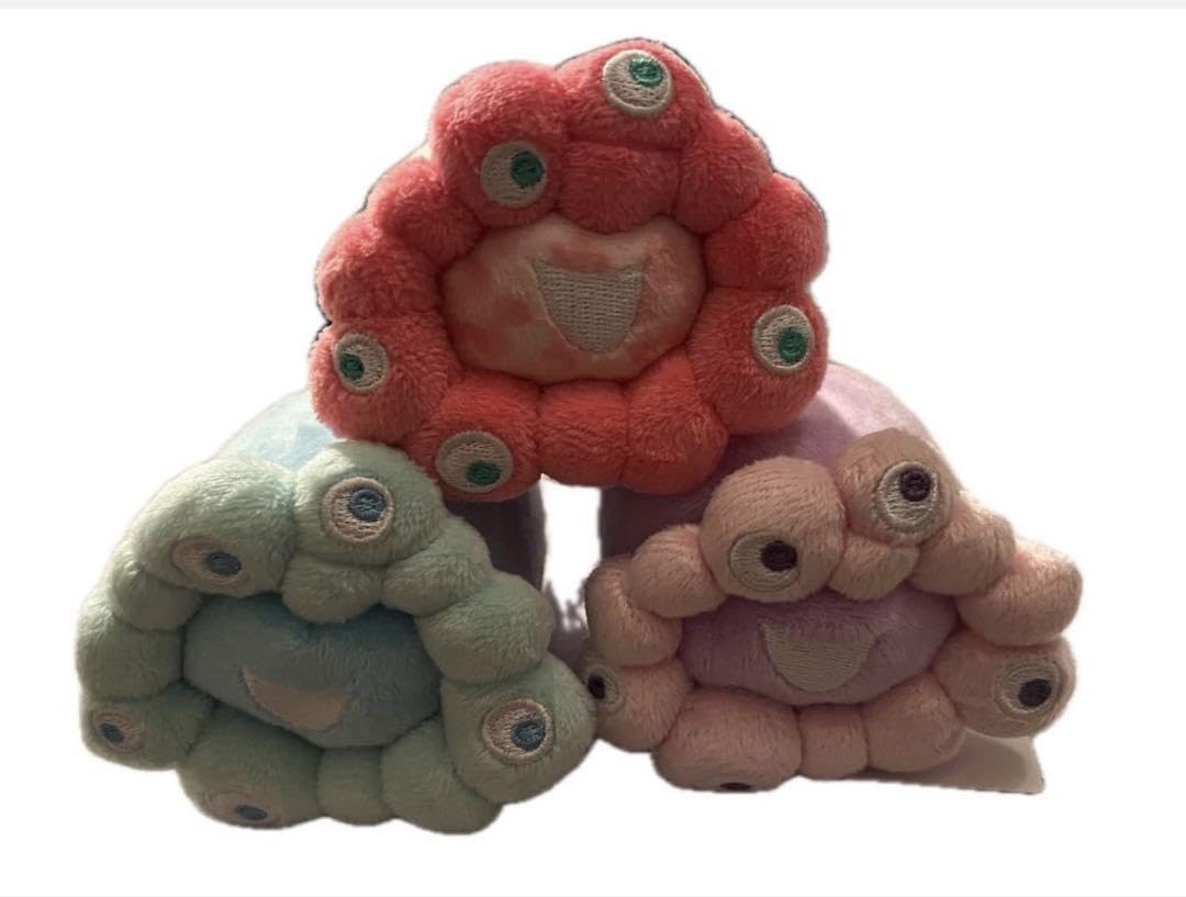 ミャクミャク お手玉 マスコット パステル ブルー パープル 桜 ミャクミャク お手玉 マスコット パステル ブルー パープル 桜