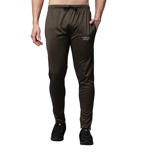 Men's Regular Fit Polyester Track Pant
