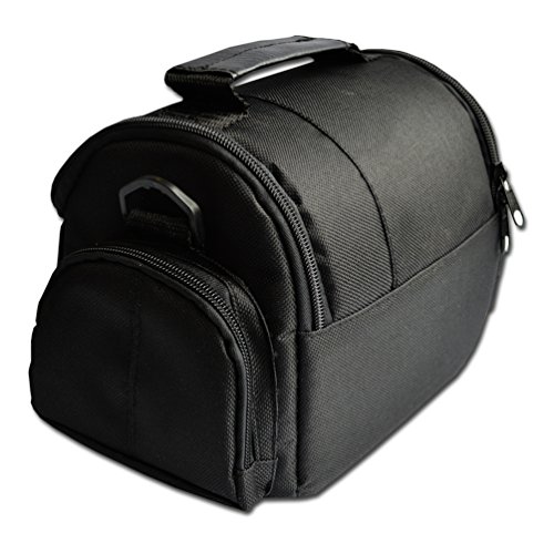 Well Padded Fitted Compact Medium DSLR Camera Case Bag w/ Zippered Pockets and Accessory Compartments for Canon EOS Rebel T8i T7 T7i T6i T6S T5i T5 T4i T3i SL1 EOS 90D 80D 0D 60D 7D 6D 5D 750D 700D - Thumbnail 3