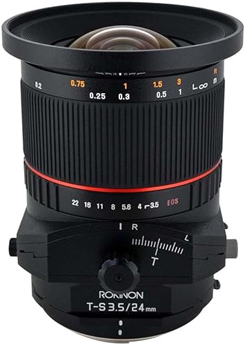 Miniatura 5 de Rokinon Lente de cambio de inclinación F3.5 de 0.945 in para Canon EF