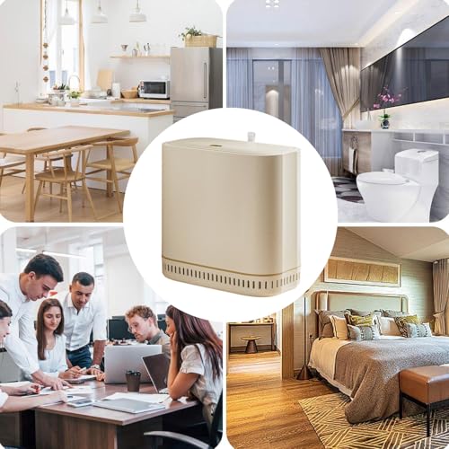 Poubelle de chambre avec couvercle étanche pour bloquer les odeurs tenaces - 5