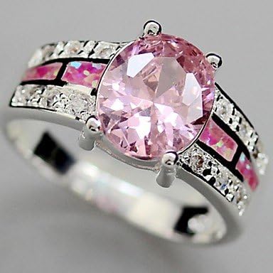 .925 Sterling Silver Irish Claddagh Ring Band with Ruby Red Heart CZ Center Stone