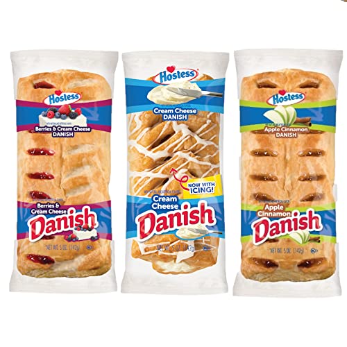 Tribeca Curations | Berries N Cream Danish Pastries | Value 12 Pack #TOP2