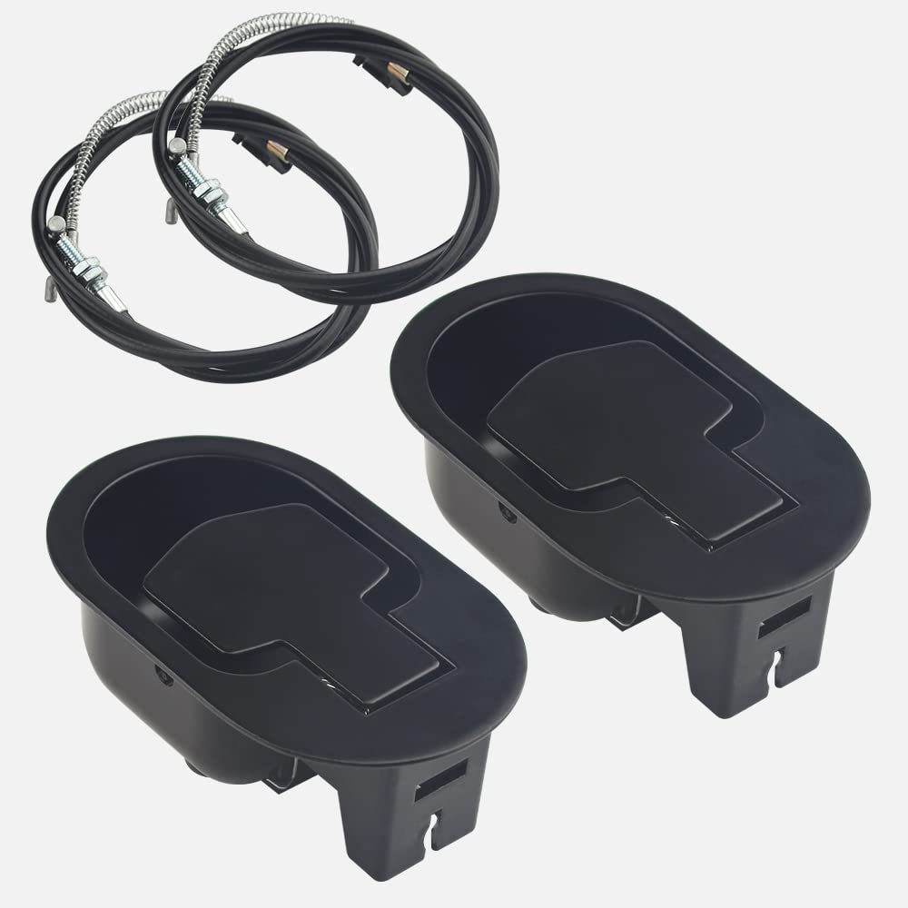 WMYCONGCONG 2 Set Metal Sofa Recliner Handle Replacement Parts Couch Recliner Release Pull Handle Replacement Cable with D-Ring, Compatible with Ashley and Most Recliner Sofa, Couch, Chair, DIY