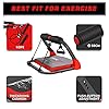 VIGGIO Ab Machine with Resistance Bands,All-in-One Ab Workout Equipment with Rebound Assist 3 Intensities,Core Strength Trainer Whole Body Exercise Fitness Equipment for Home Gym Workouts