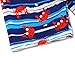 Toddler Boy Swimsuit Swim Trunks Bathing Suits Swimwear Short Sleeve Kids Rash Guard Sunsuit Sets UPF 50+ Crab 6 3-4T