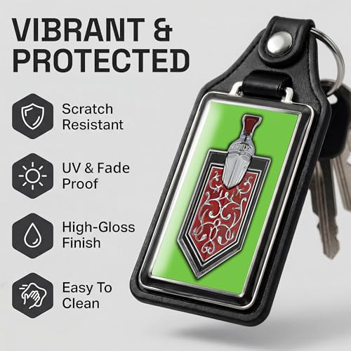 Image of Brotherhood Car Key Chain for Monte Carlo - Classic Models Keychain for Men and Women Gift Key Ring