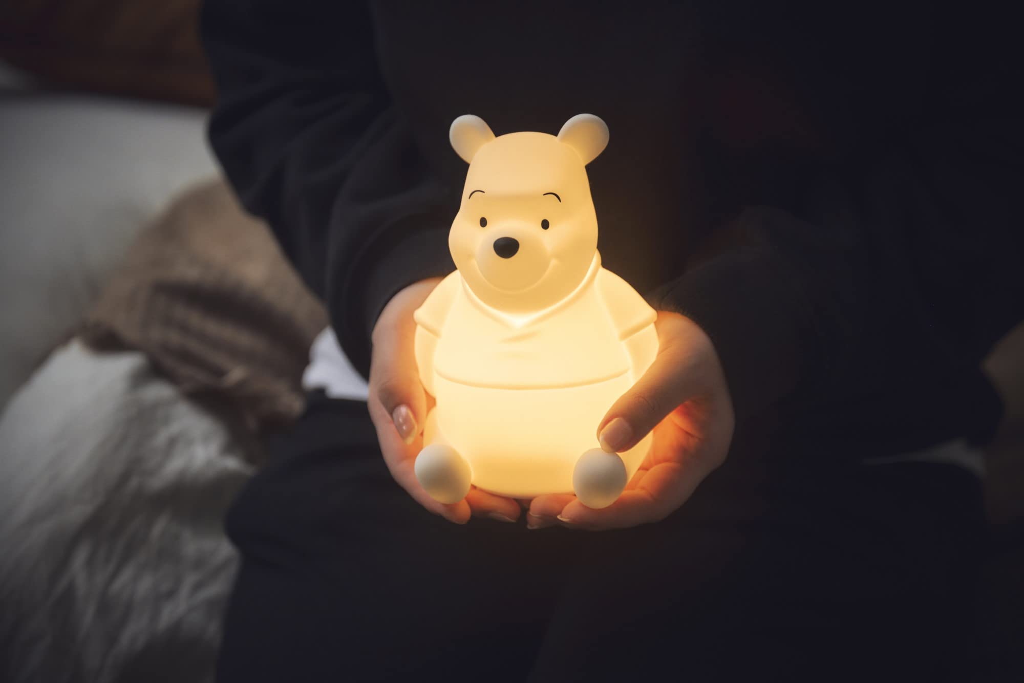 12月末まで レア くまのプーさん ランプ アクションランプ ライト
