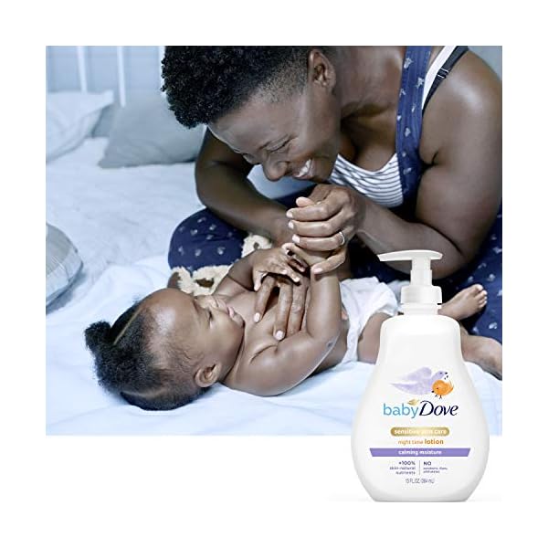 Baby Dove Sensitive Skin Care Baby Lotion für eine beruhigende Duftlotion, beruhigende Feuchtigkeit, hypoallergen und… – Bild 6