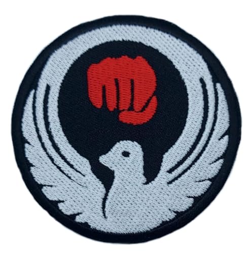 Patch karaté shito ryu (3,5 pouces) badge à repasser/à coudre brodé