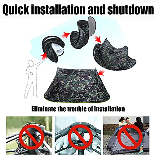 Carpa automática pop-up para 2 personas impermeable miniatura 5