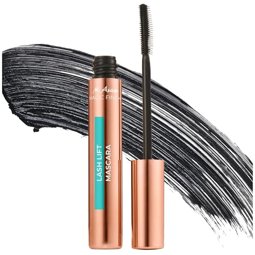 M. Asam MAGIC FINISH Lash Lift Mascara Deep Black (10ml) – Lash Lift Mascara in Schwarz für Wimpern mit mehr Schwung & Definition, Kein Verkleben, Wimperntusche für atemberaubende Augenblicke