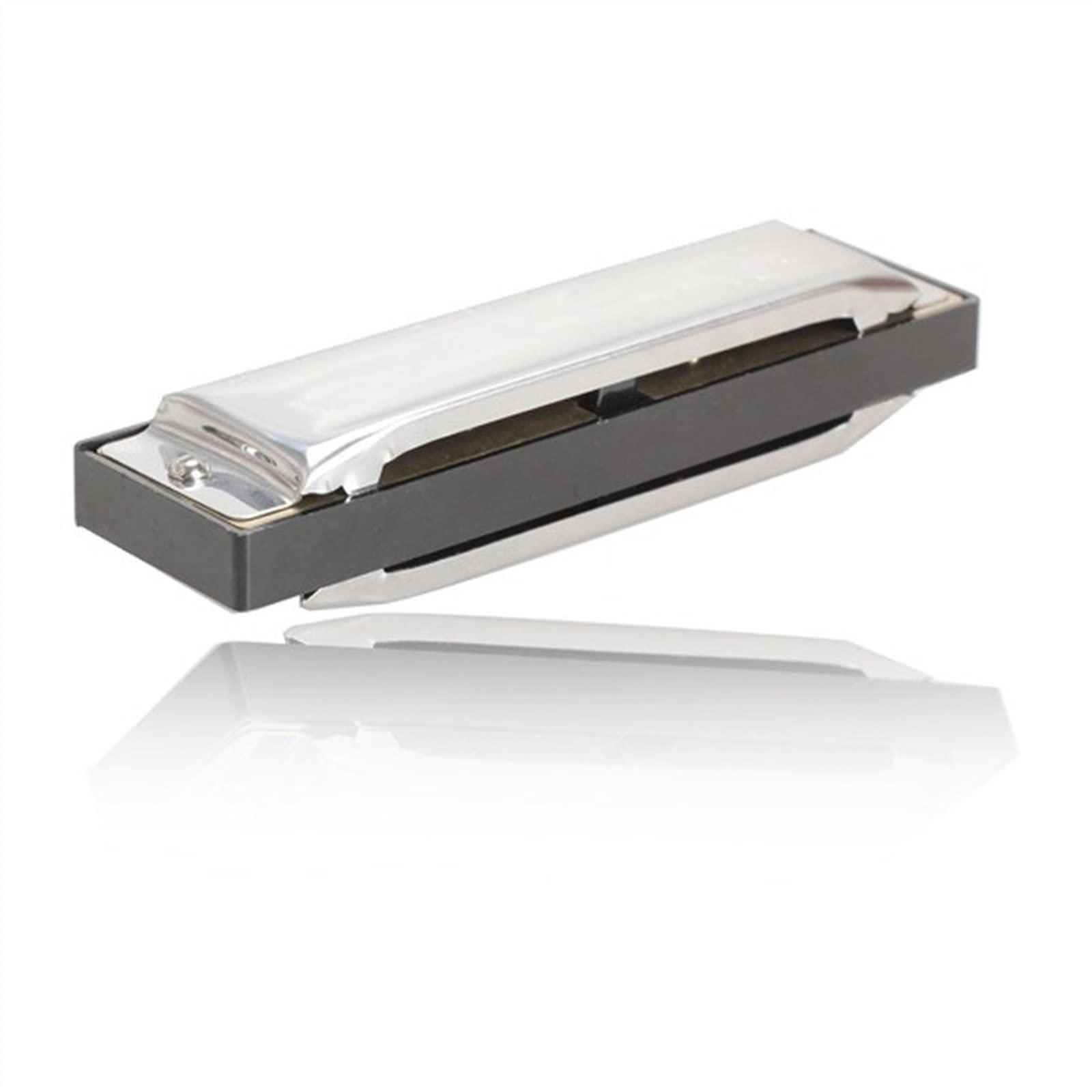 Standard Mundharmonikas 1 Stück Silber Mundharmonika Metall 10 Löcher Mundharmonika C-Taste Mundharmonika Kinder Geschenk Mundharmonikas