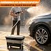 TIHOOK Portable Pressure Jet Washer for Ma-kita BL-18V, w/ 23L Water Tank