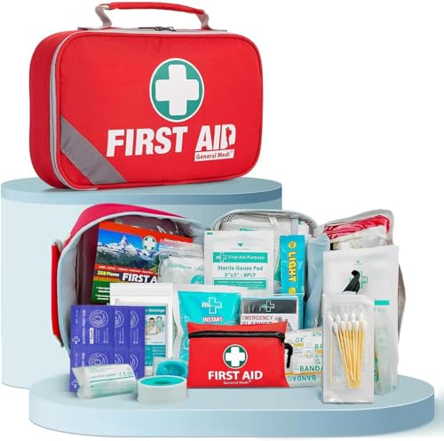 General Medi First Aid Kit (215 Piece) + 43 Piece Mini First...