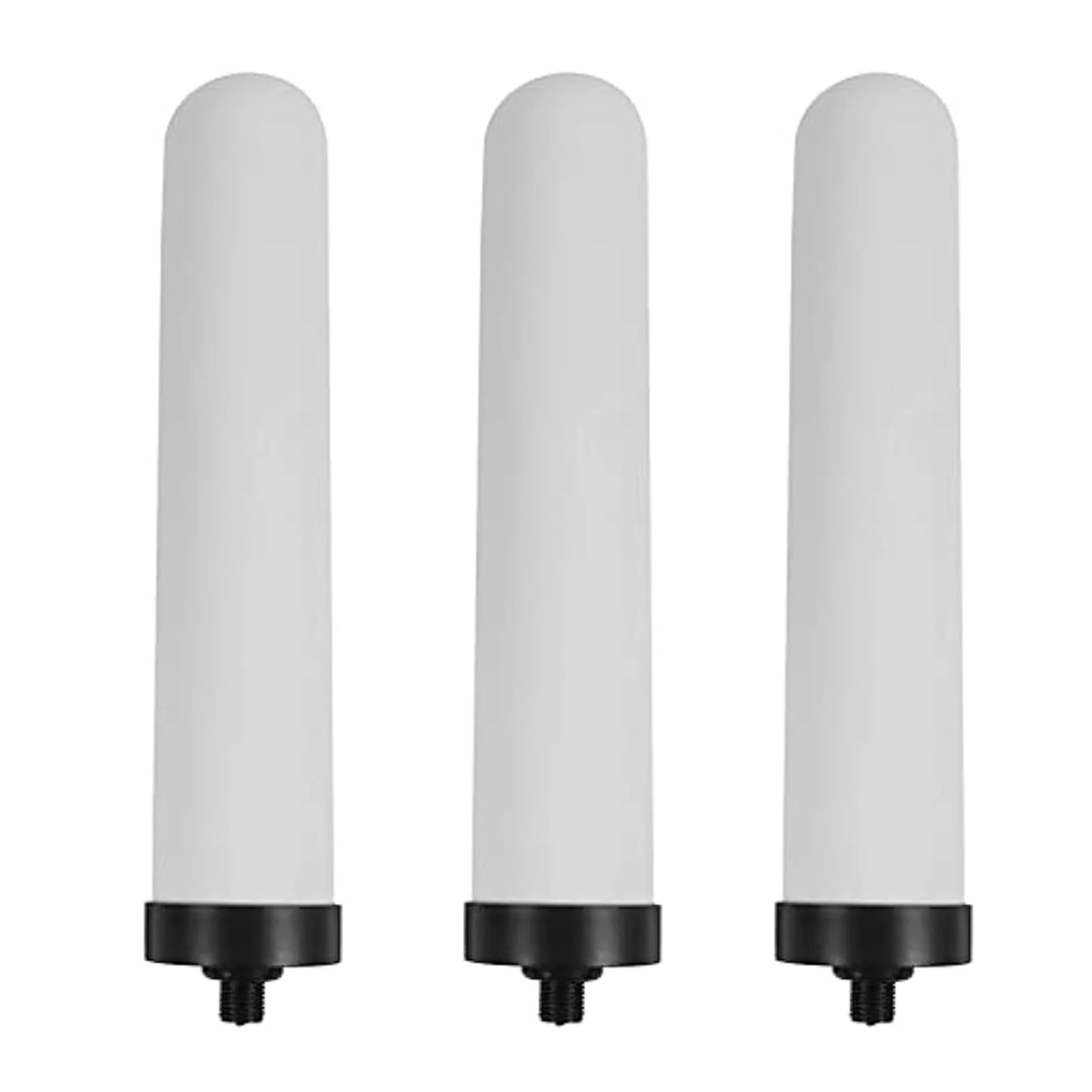 Hndhbfgrt 3X Multifuntional Pitcher Purifier Elements Candle Tool Pur Filter Sturdy Ceramic Filter Elements Inch Plastic