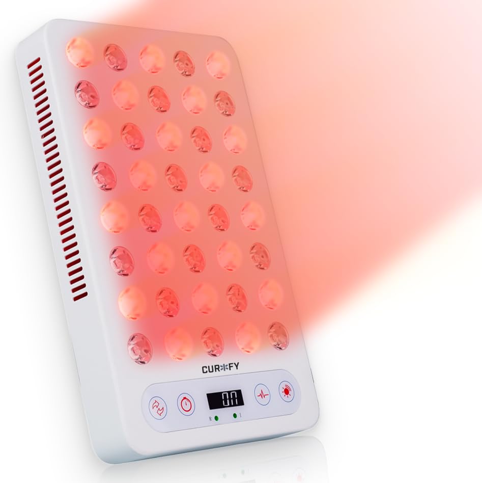 Lampada a infrarossi - Lampada per terapia a infrarossi per muscoli, articolazioni e omaggi - Blocco 100% UV - Lampada al collagene - Promuove la circolazione sanguigna - Fibromialgia -
