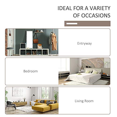 image for HOMCOM 3-in-1 Hall Tree, Entryway Bench with Coat Rack, Mudroom Bench 