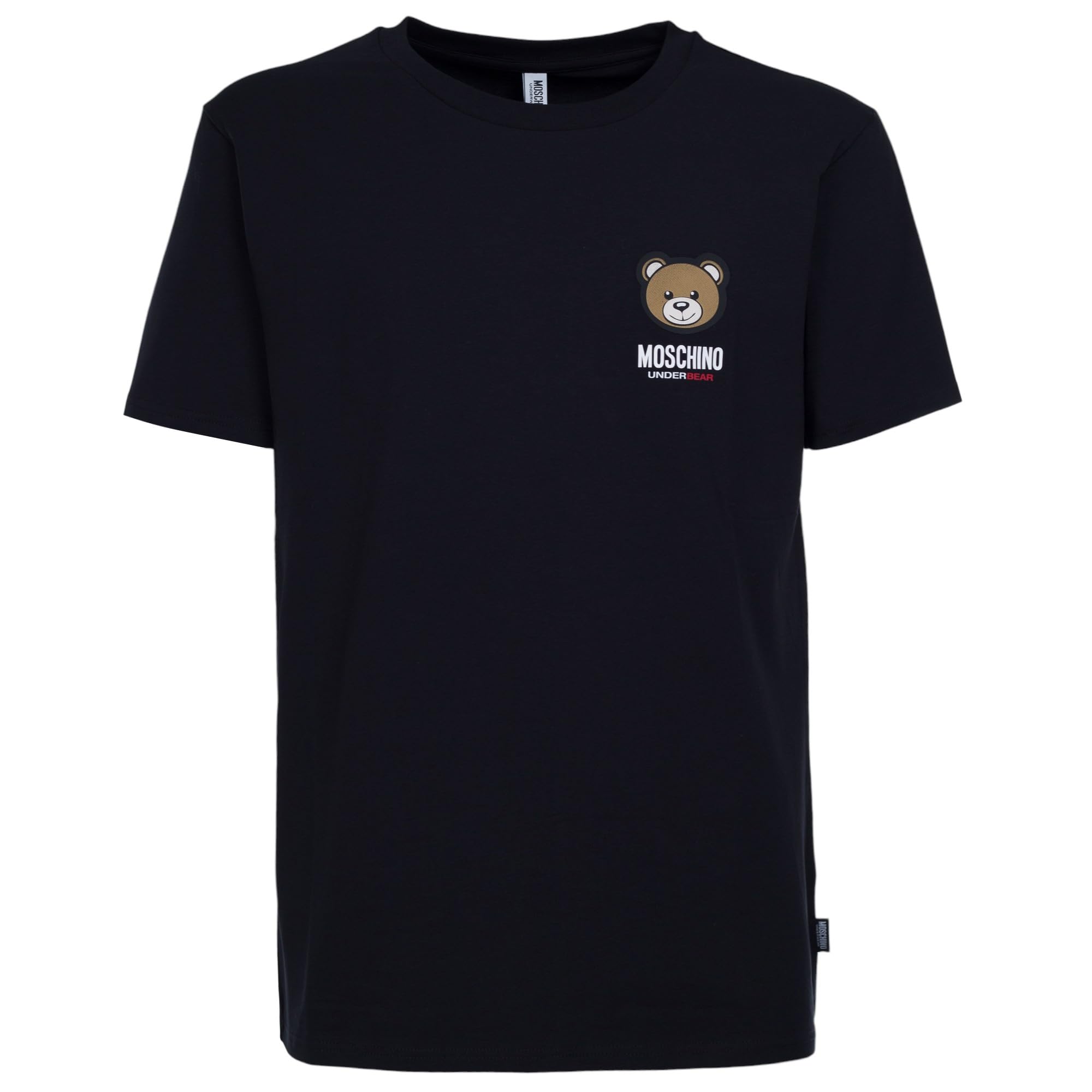 Moschino Men's 251v1a0788 T-Shirt, Black, XL