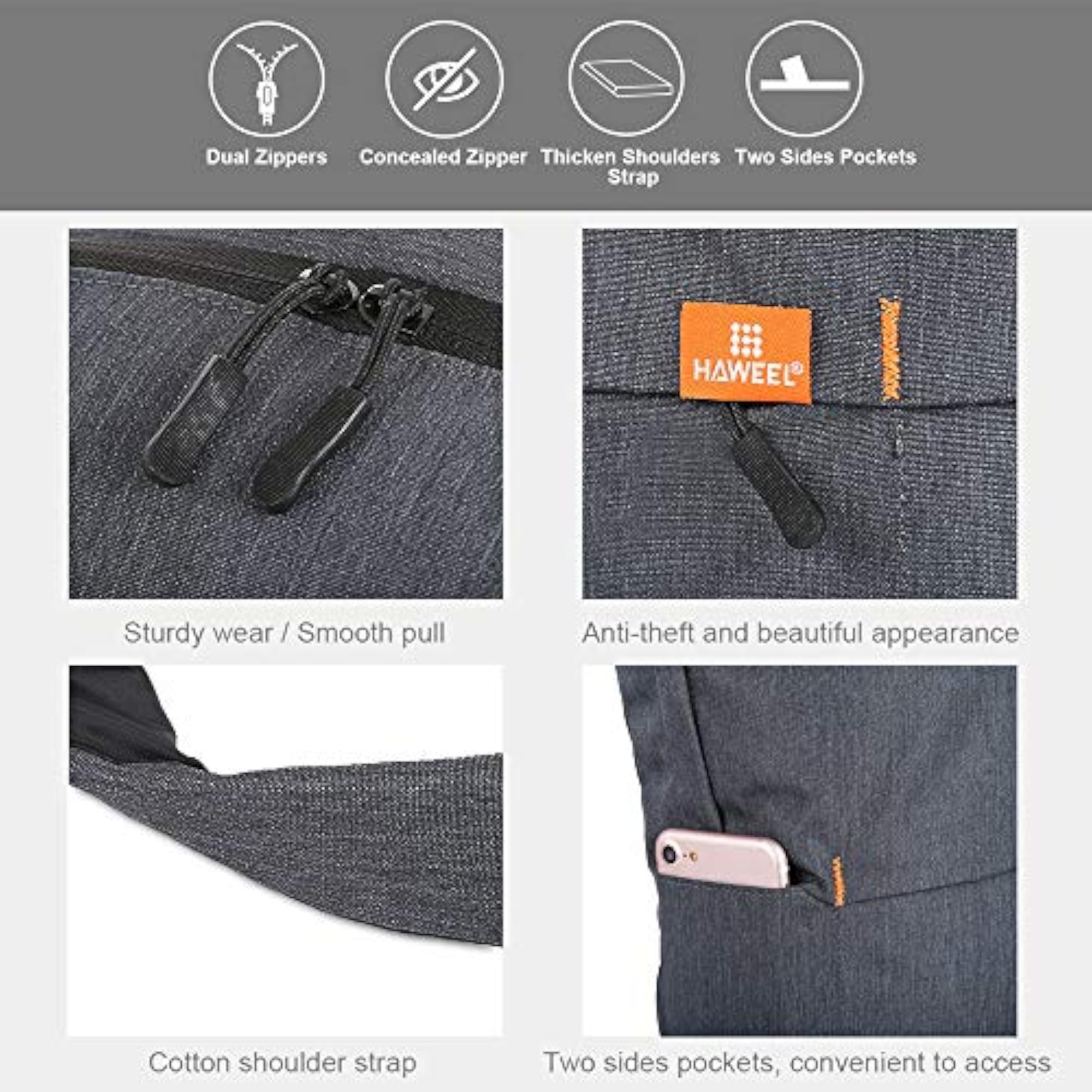 10L Large Capacity Backpack for Men and Women