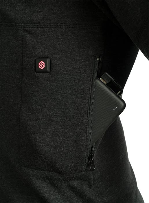 ScentLok Bowhunter Elite Trek Electric Heated Merino Wool Base Layer Thermal Shirt for Men4