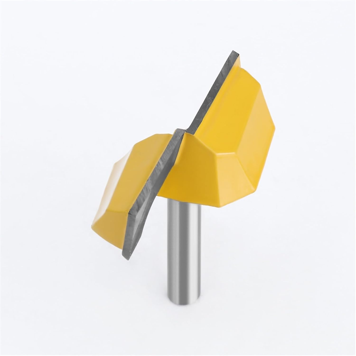 1pcs 8mm Shank Cleaning Bottom Router Bits 2-1/4" Cutting Diameter for Surface Planing Bit Woodworking Milling Cutter