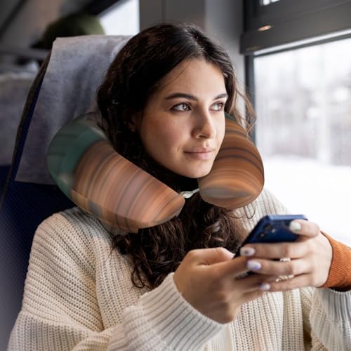 Almohada de espuma viscoelástica tamaño único cuello U miniatura 6