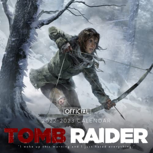 Tomb Raider: OFFICIAL 2022 Calendar - Video Game calendar 2022 - Tomb Raider -18 monthly 2022-2023 Calendar - Planner Gifts for boys girls kids and ... games Kalendar Calendario Calendrier).17
