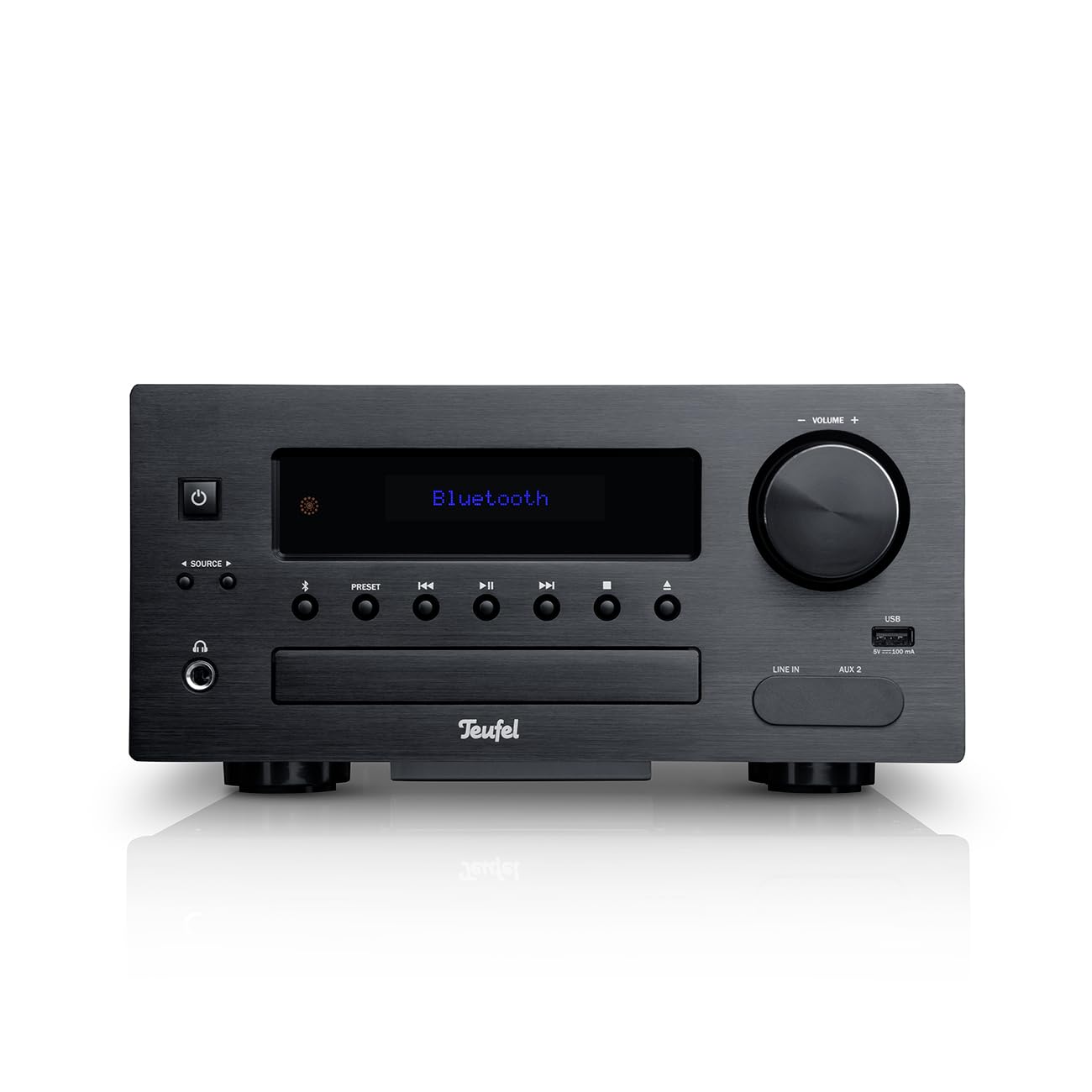Teufel KOMBO 43 CD-Receiver Kompakter HiFi-Stereo-Receiver