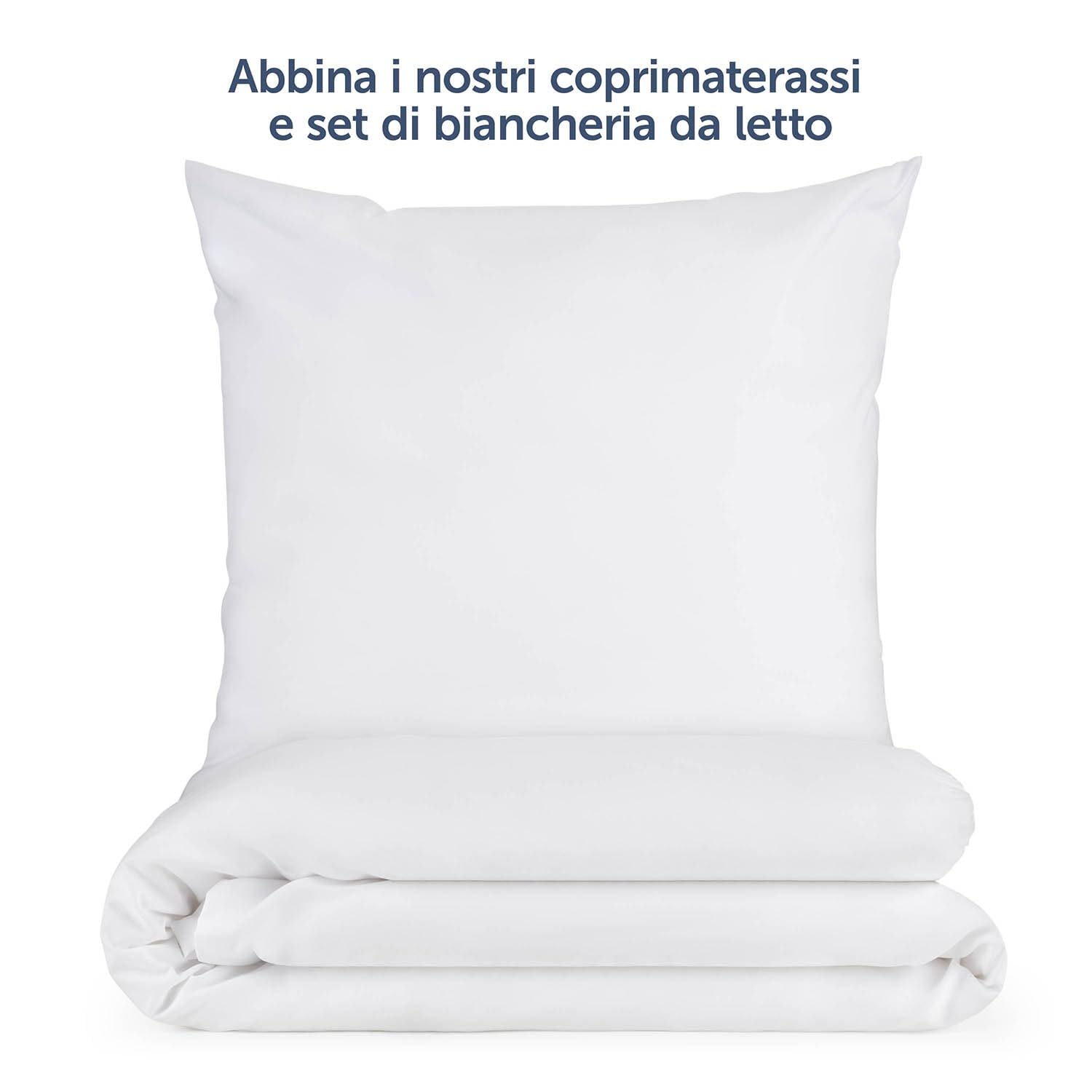 Blumtal Federe Cuscini Divano 60x60 cm - Set di Copricuscini per Divani in Microfibra a 2 Pezzi con Chiusura a Busta, certificati Oeko-Tex, extra morbidi e lavabili - Bianco
