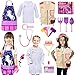 Dress Up Clothes for Kids -Dress Up & Pretend Play - Little Girls & Boys 3-7 Years - Costume Set -Gardener,Explorer,Doctorâ€¦