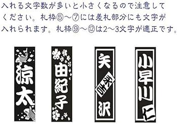 Amazon.co.jp: 千社札 木札 梵字止め玉付き 柘植 お祭り 名入れ
